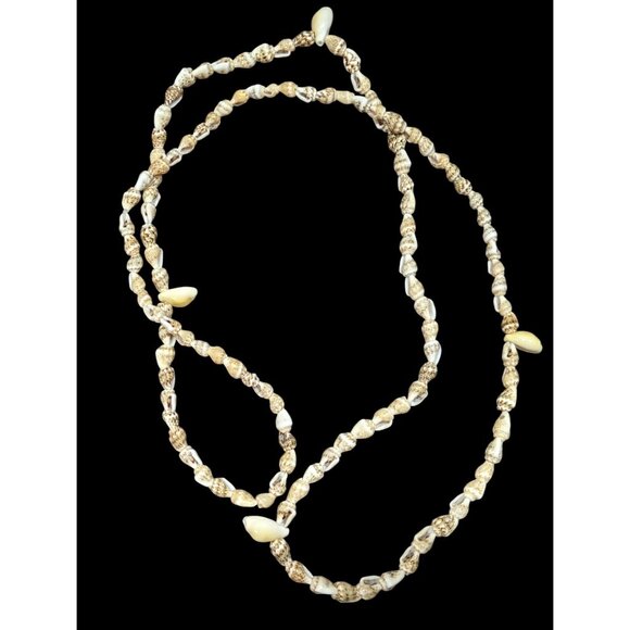 Summery Beach Mermaidcore Shell Beaded Necklace - Picture 1 of 6